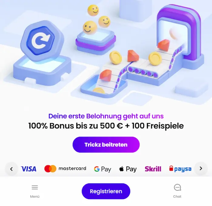 Trickz Casino bonus
